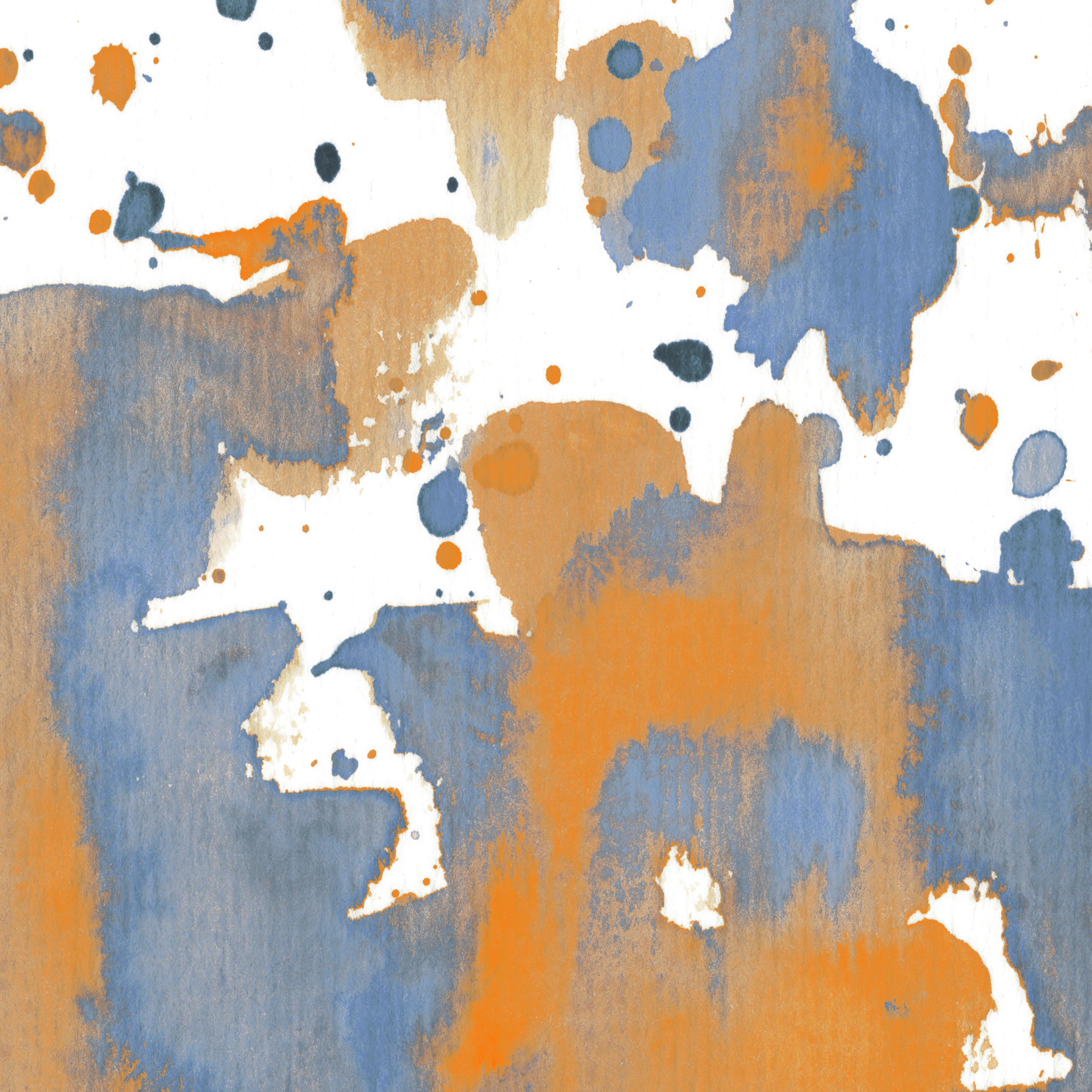 Blue orange burst d©Marina Kanavaki