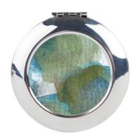 trees_by_the_sea_2_round_compact_mirror