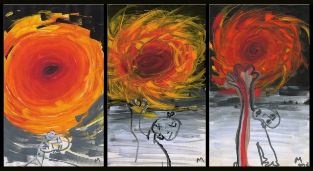 reaching triptych©marina kanavaki