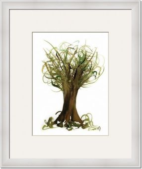 Fortune-Tree-No2_framed art