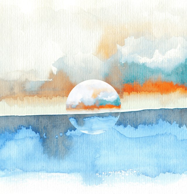 orange sea drop © marina kanavaki