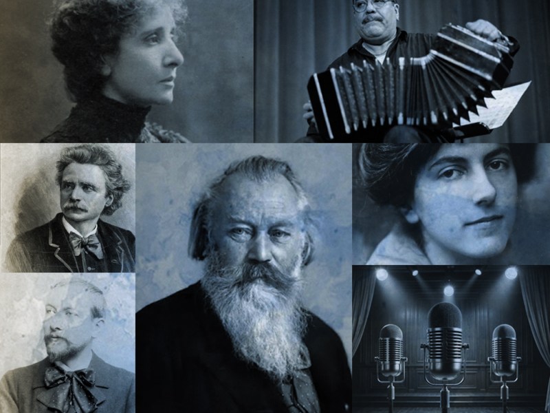 Johannes Brahms, Edvard Grieg, Henriëtte Bossmans, Abbey Lincoln, Anita O’Day, Ella Fitzgerald, Mel Bonis, Gabriel Pierné & Dino Saluzzi&nbsp;[reblogs]