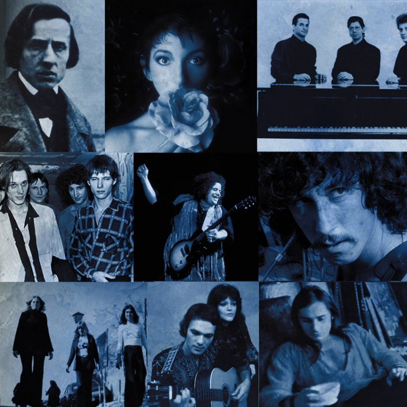 Lida & Spyros, Giorgos Romanos, Nostradamus, Jack Bruce, Television, Peter Green, Frederic Chopin, Kate Bush & Chick Corea Acoustic Band&nbsp;[reblogs]